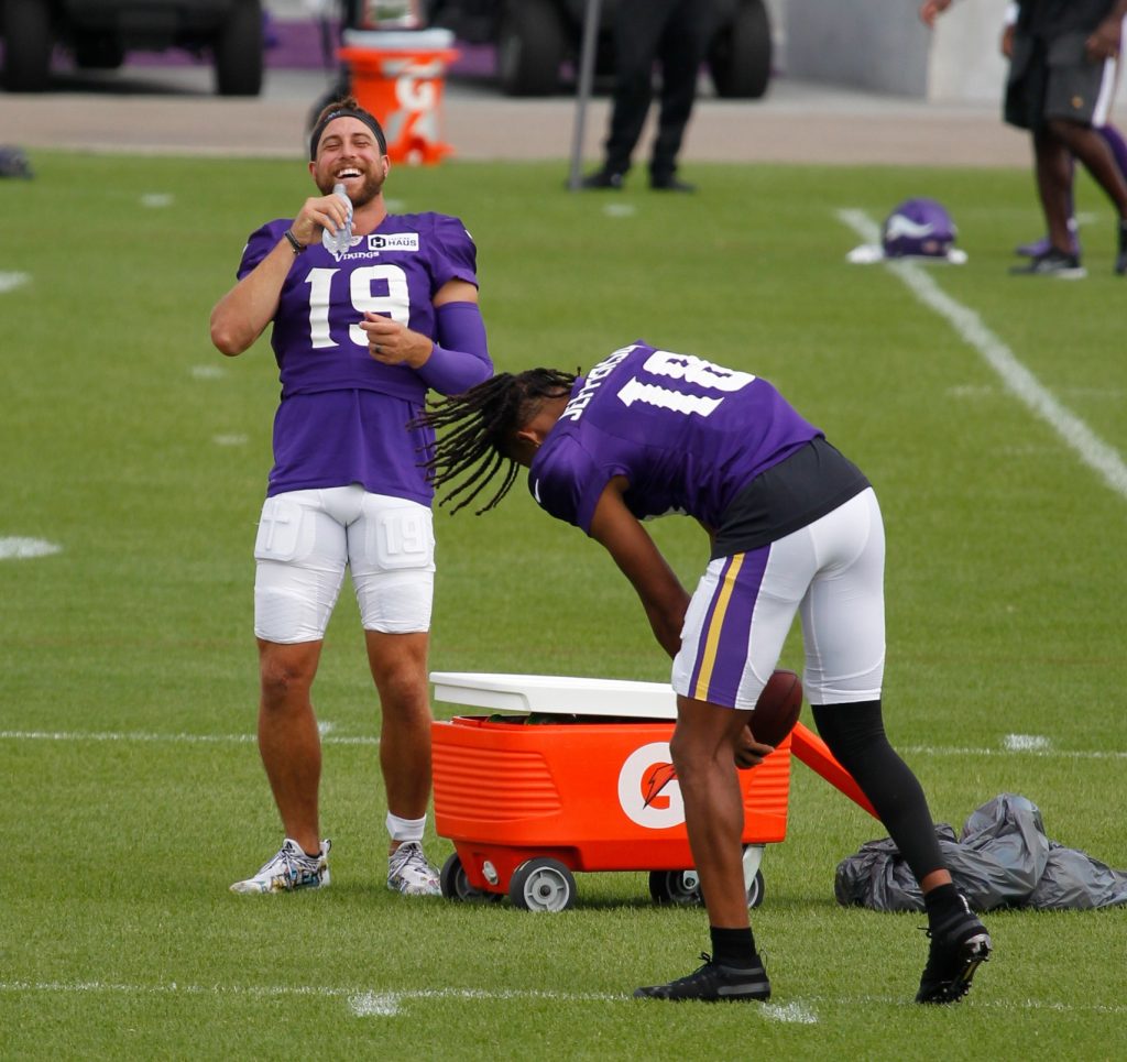 Adam Thielen made his mark among Vikings receivers